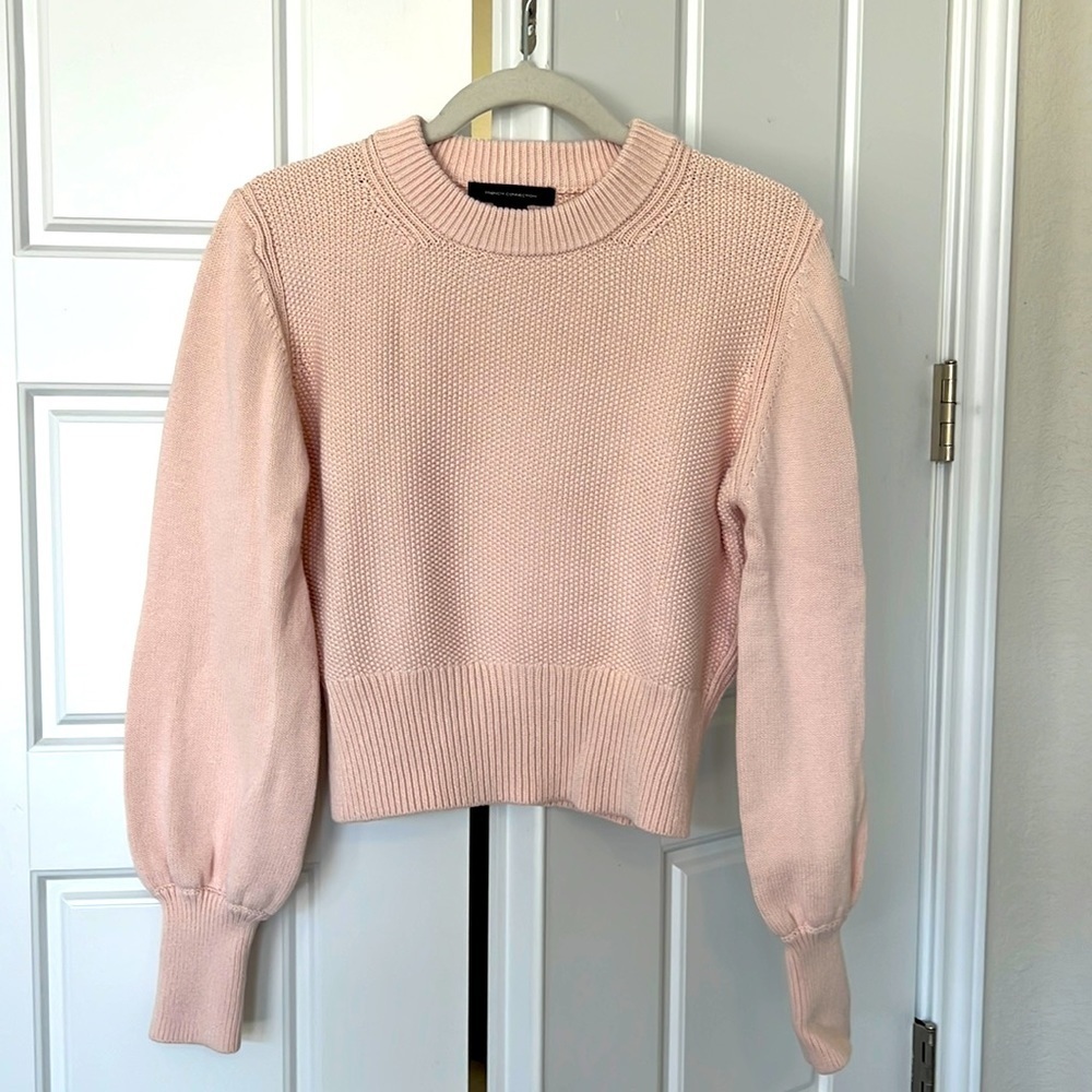 French Connection Thick Cable Knit Sweater
